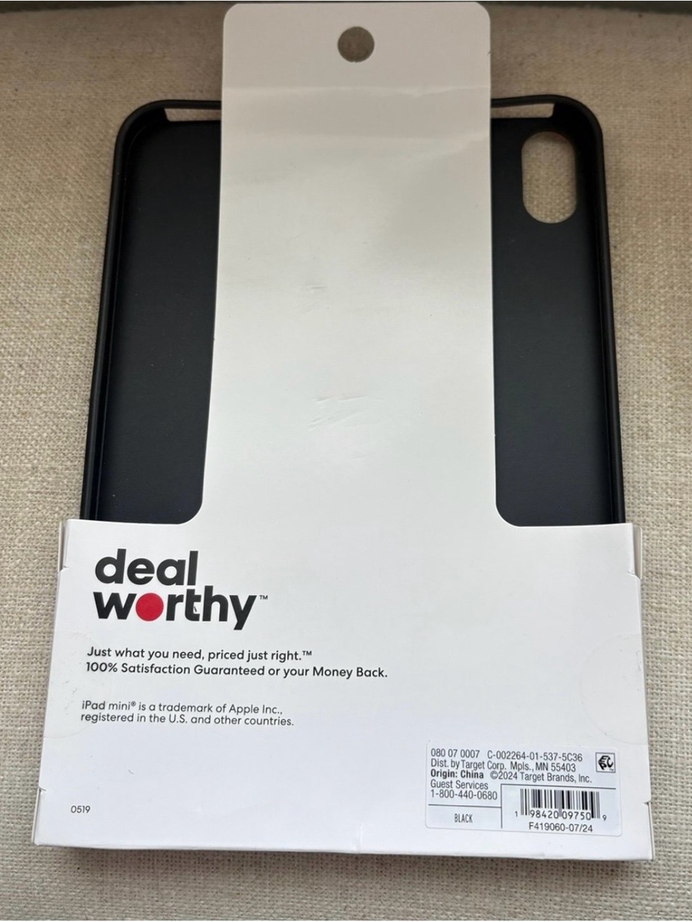Deal Worthy iPad Mini 6th Gen Tablet Case